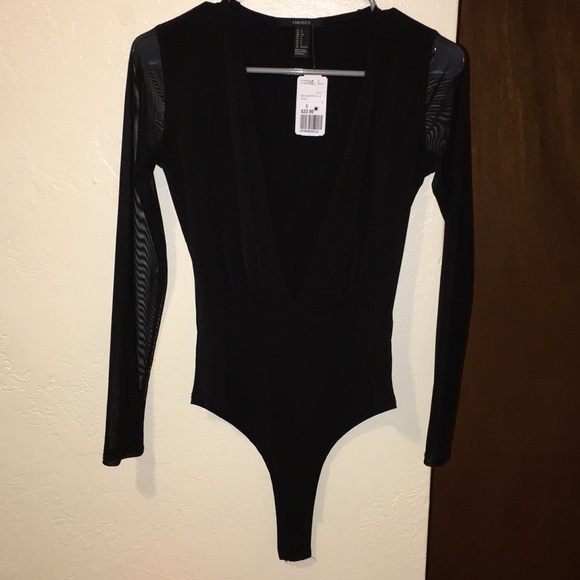 Forever 21 Dresses & Skirts - Sexy black forever 21 body suit